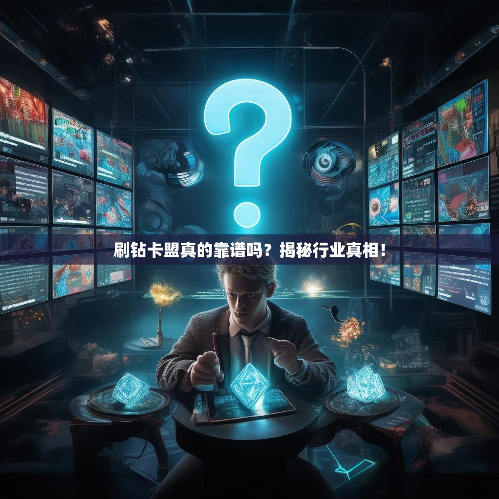 刷钻卡盟真的靠谱吗？揭秘行业真相！