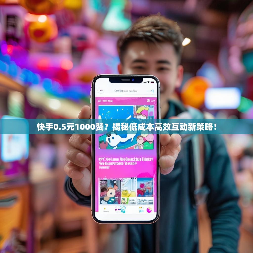 快手0.5元1000赞？揭秘低成本高效互动新策略！