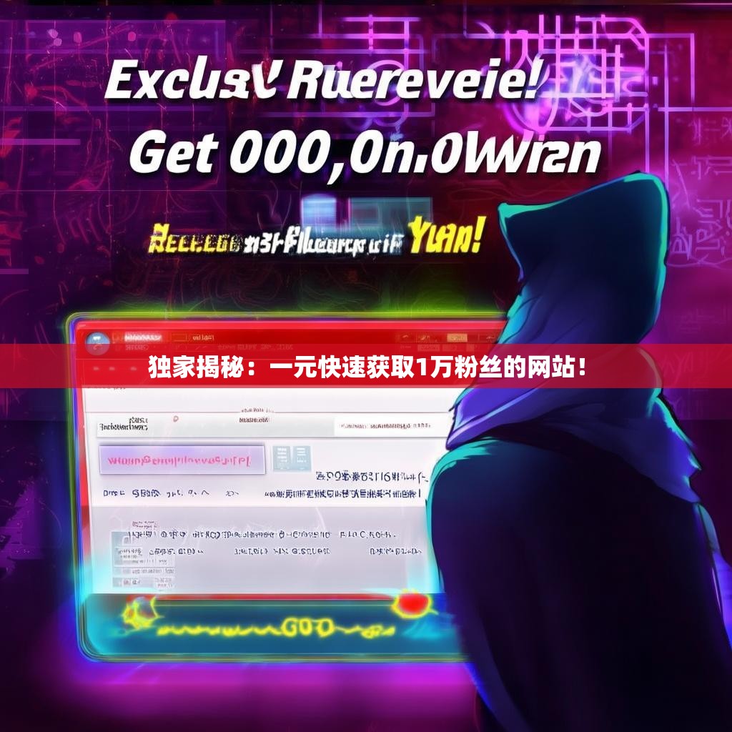 独家揭秘：一元快速获取1万粉丝的网站！