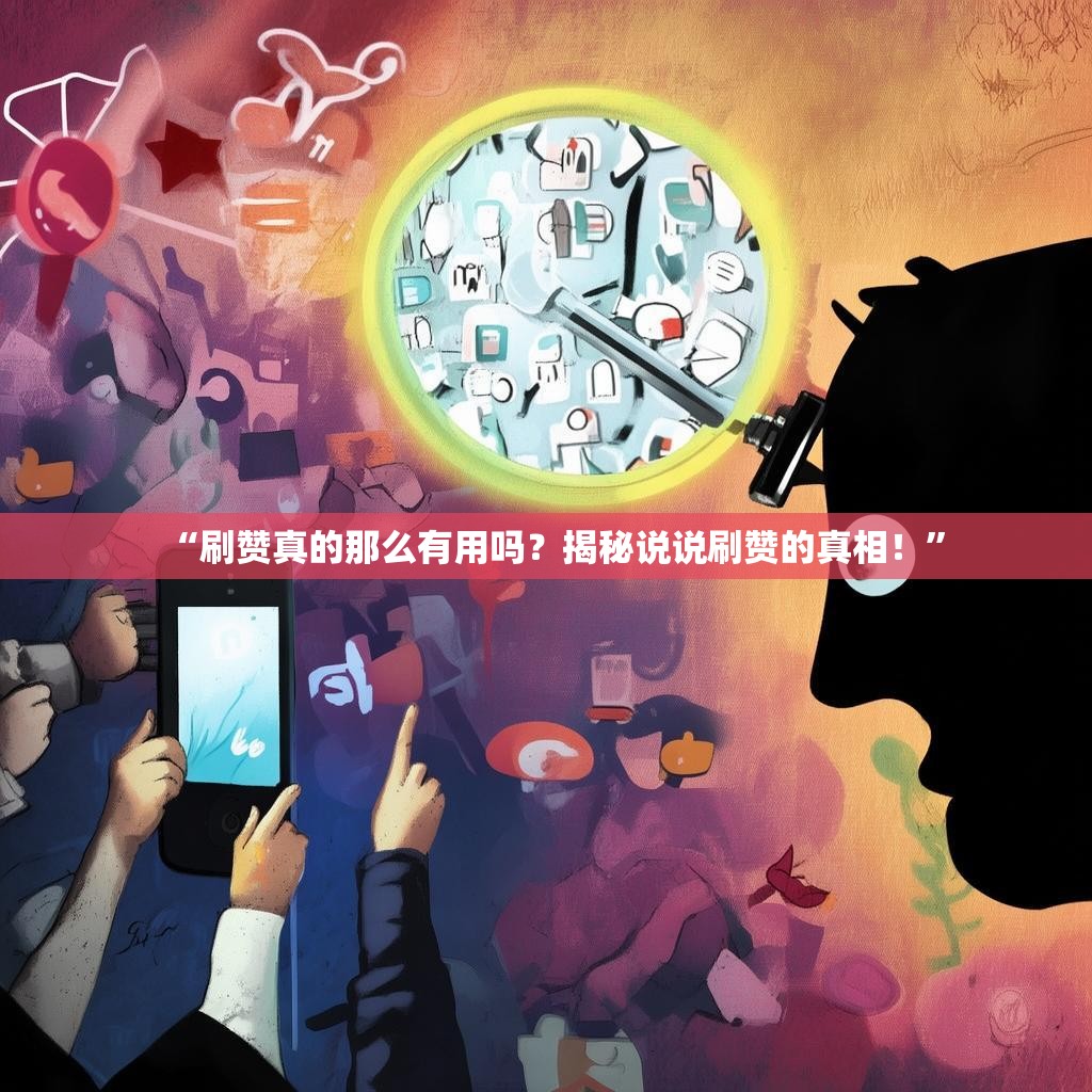 “刷赞真的那么有用吗?揭秘说说刷赞的真相!”