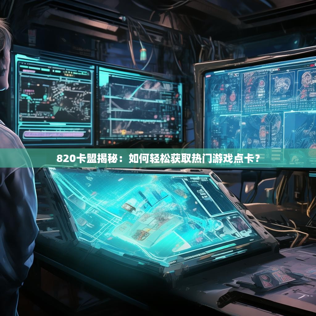 820卡盟揭秘：如何轻松获取热门游戏点卡？