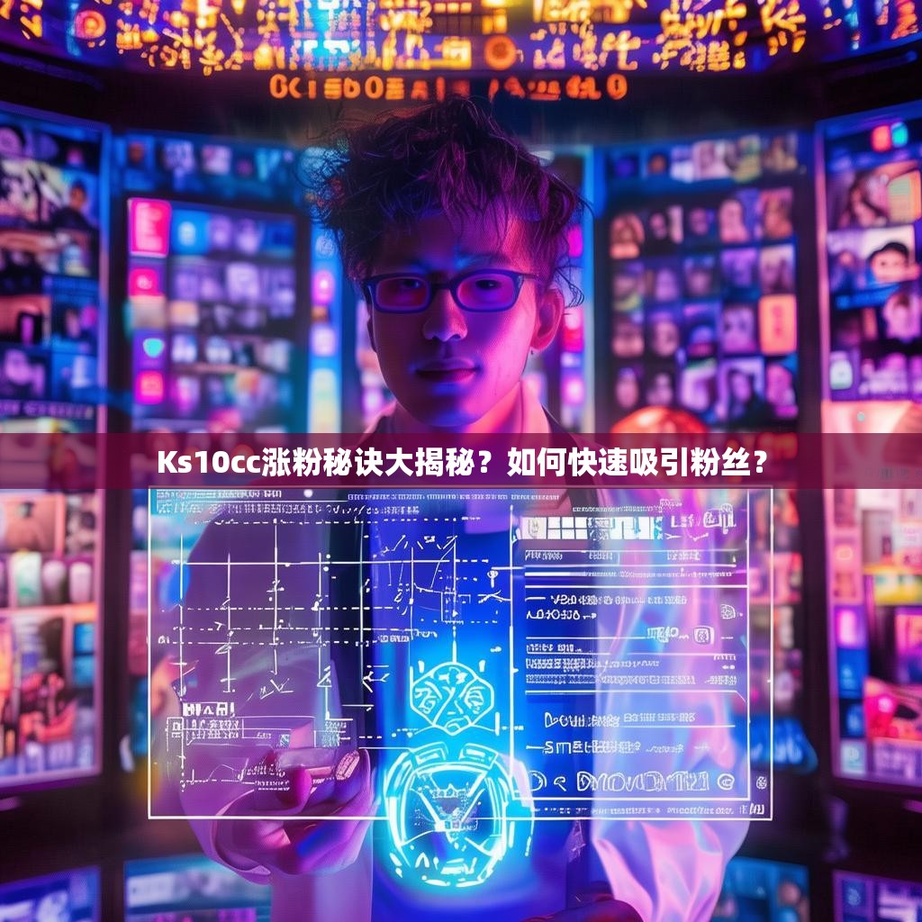 Ks10cc涨粉秘诀大揭秘？如何快速吸引粉丝？