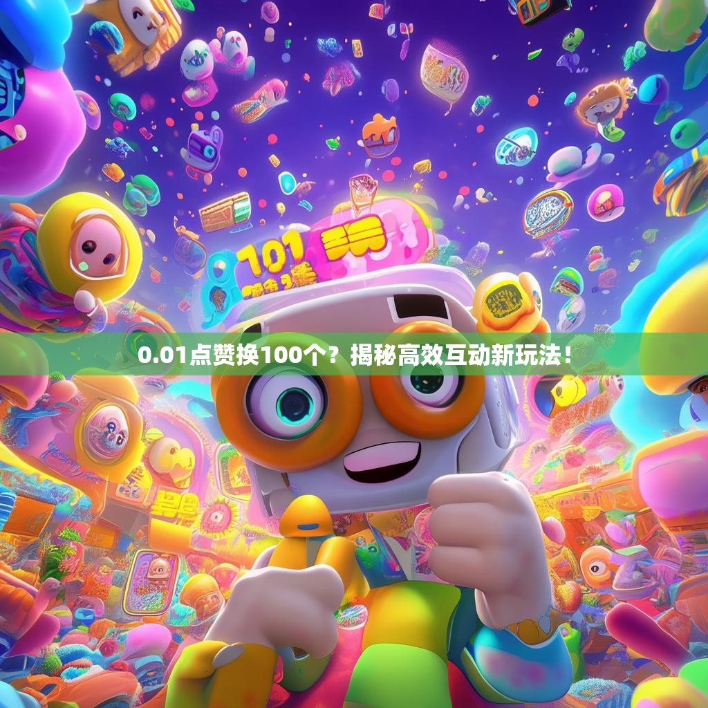 0.01点赞换100个？揭秘高效互动新玩法！