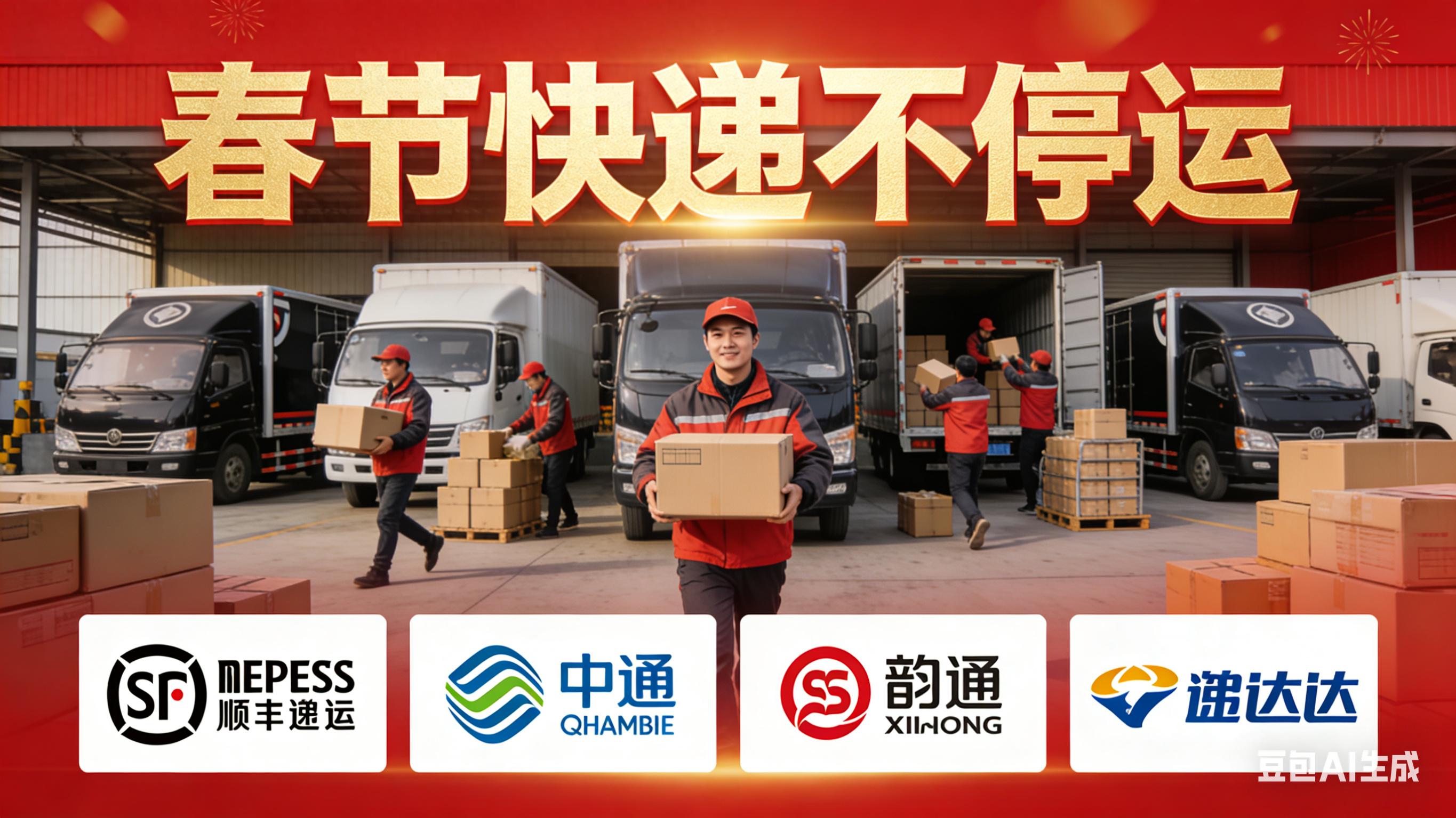 2026春节快递不停运不打烊，别被停运时间表误导