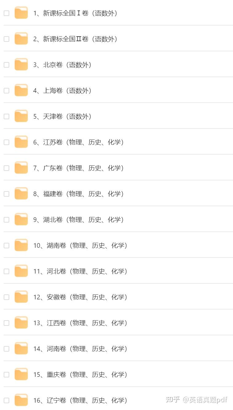 2025年高考化学真题试卷及答案（多省份汇总）