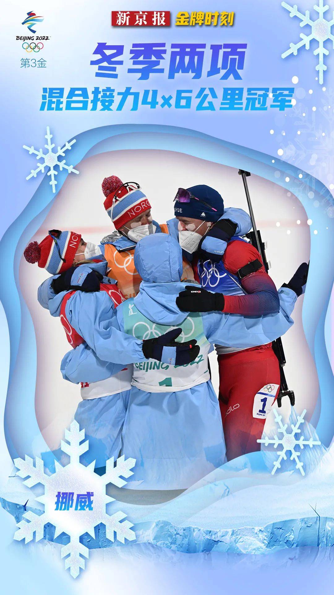 回顾北京冬奥会109枚金牌诞生时刻,速看各项目夺冠成绩