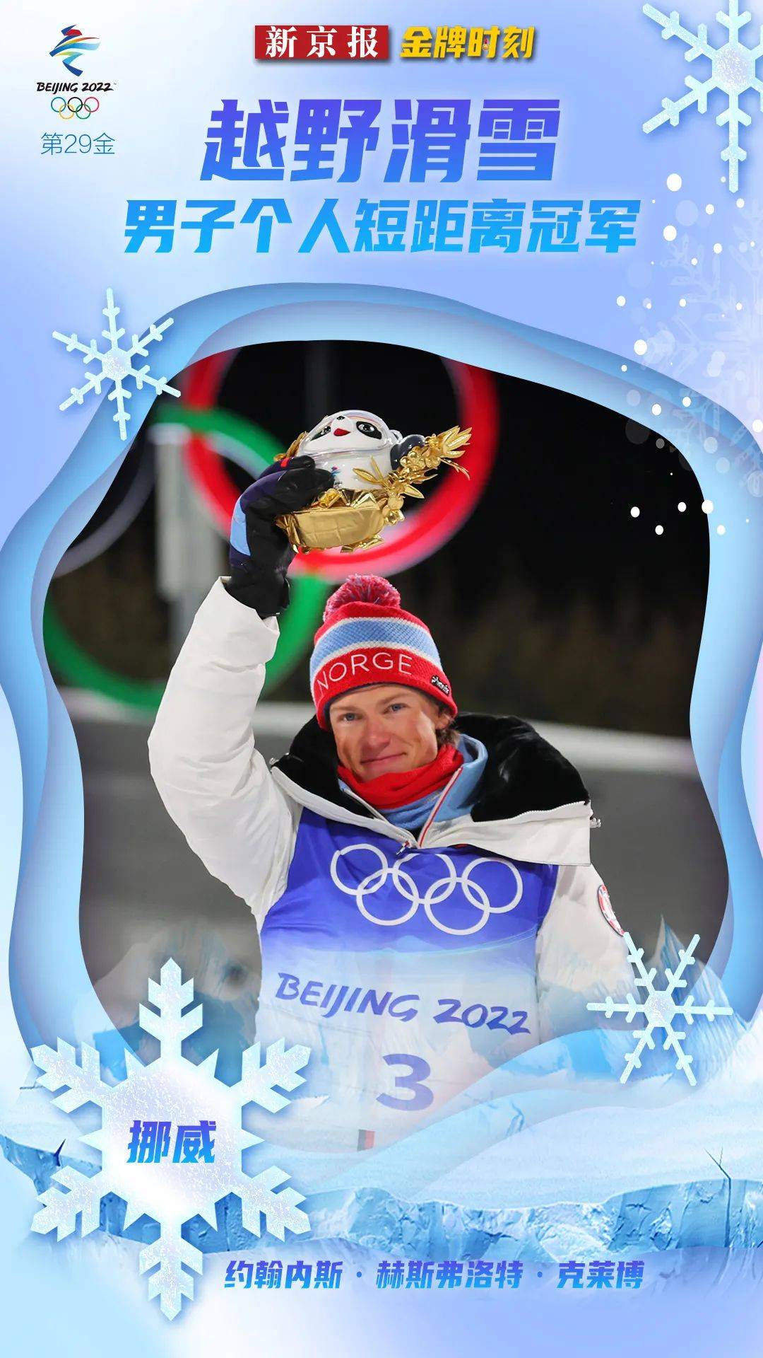 回顾北京冬奥会109枚金牌诞生时刻,速看各项目夺冠成绩