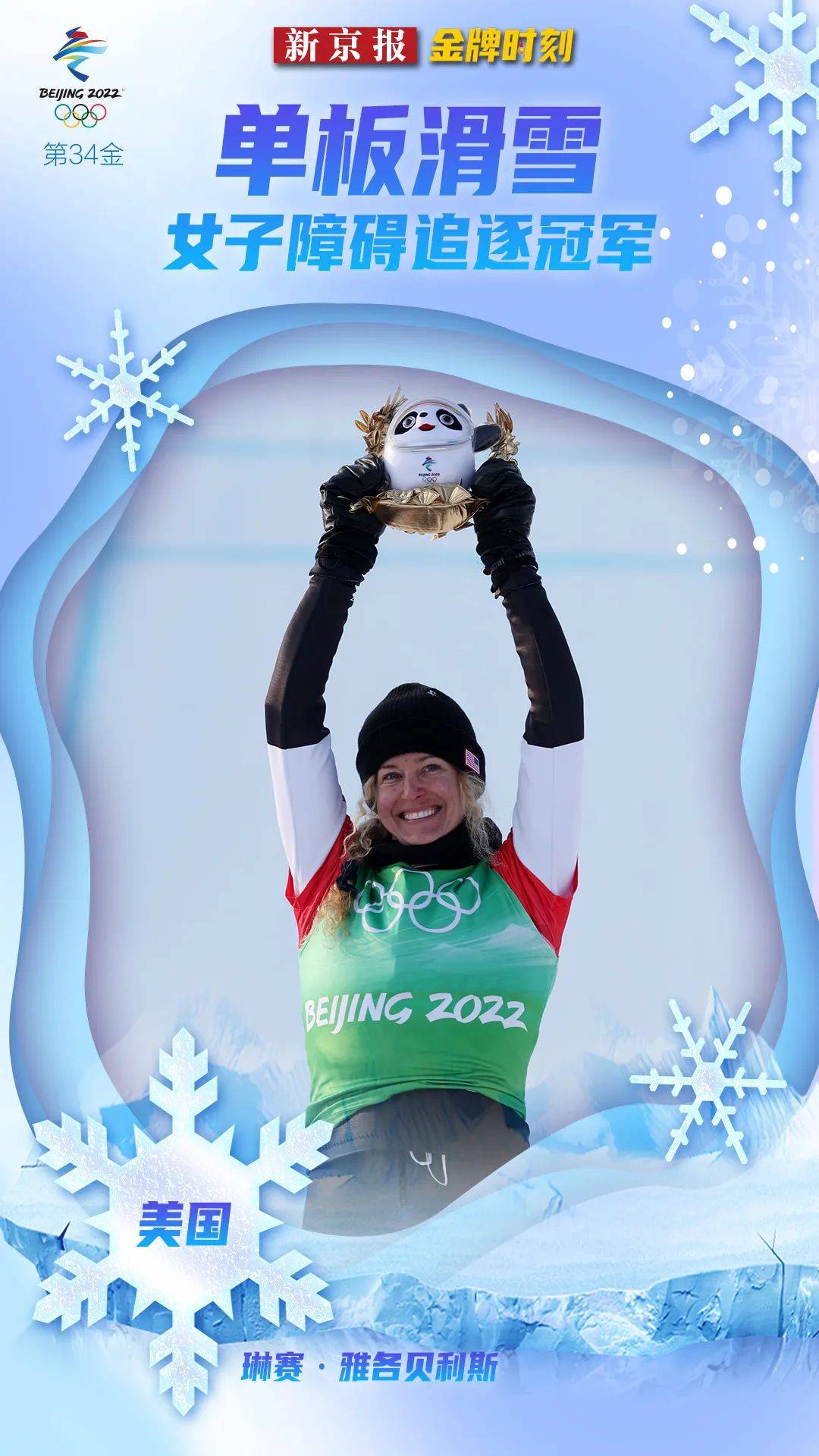 回顾北京冬奥会109枚金牌诞生时刻,速看各项目夺冠成绩