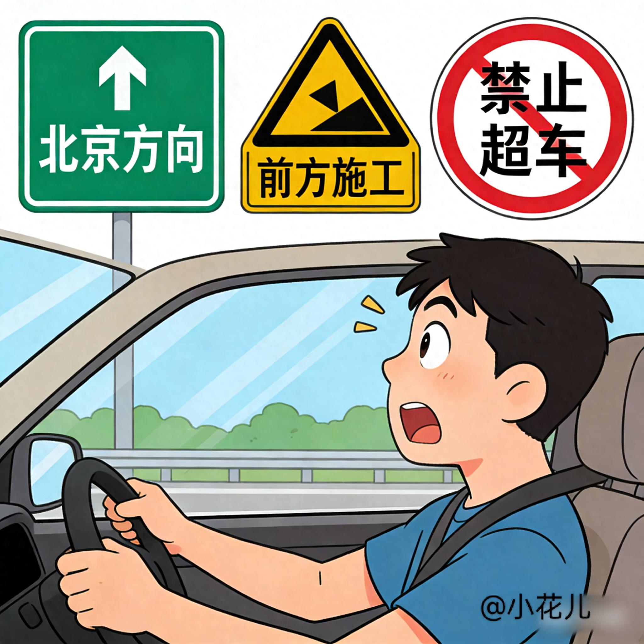 春节自驾高速怕迷路？一文讲透高速交通标志，新手老手必备